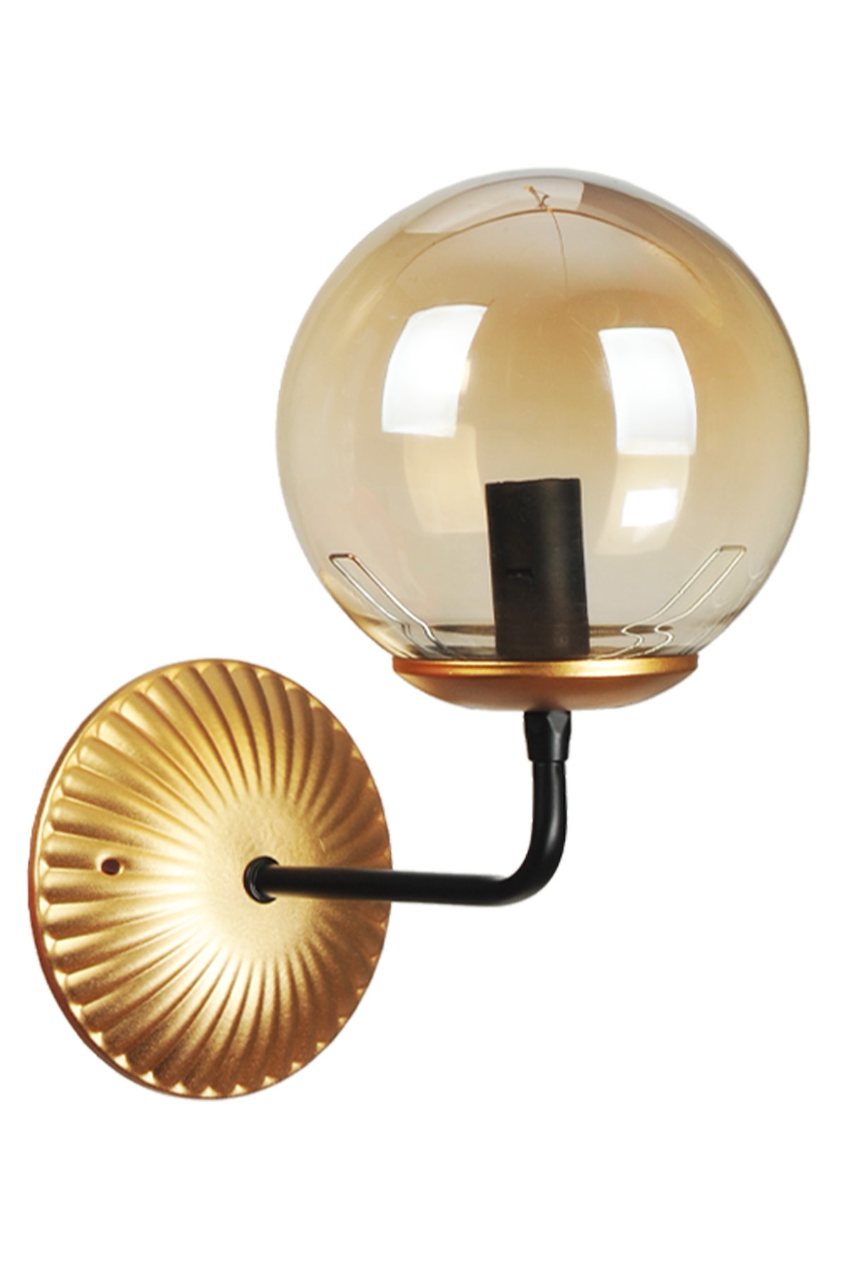 GALE APLİK E-14 SİYAH GOLD (GLOP BAL CAM)