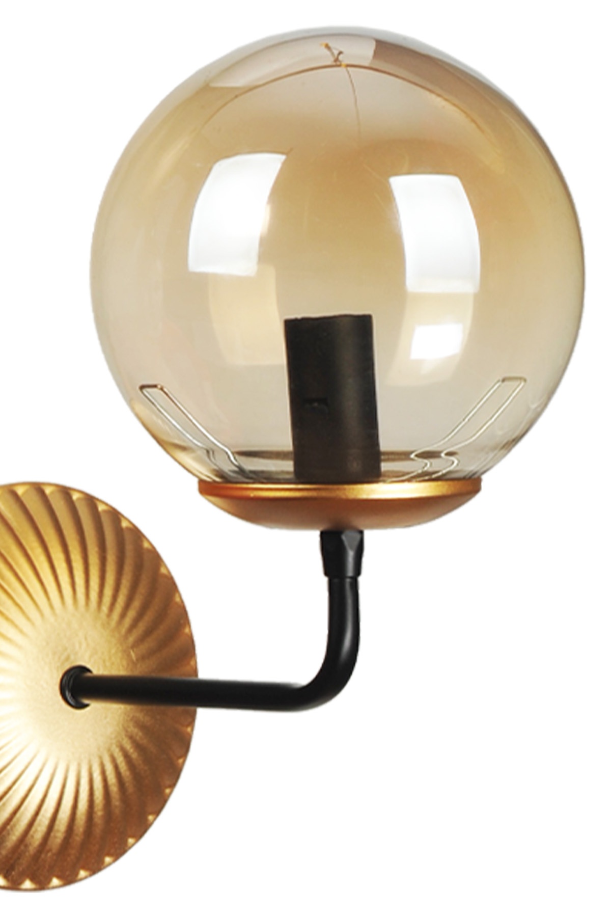 GALE APLİK E-14 SİYAH GOLD (GLOP BAL CAM)